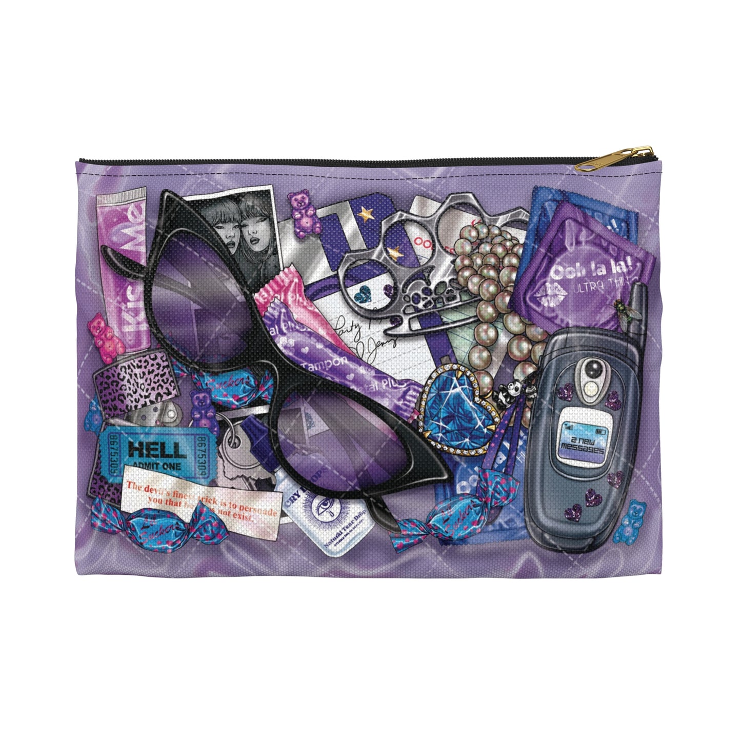 ULTRA VIOLET CLUTCH